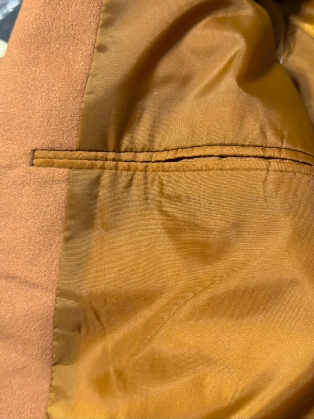 Circle S Vintage Men's Western-Style Blazer in Camel. Size 48L